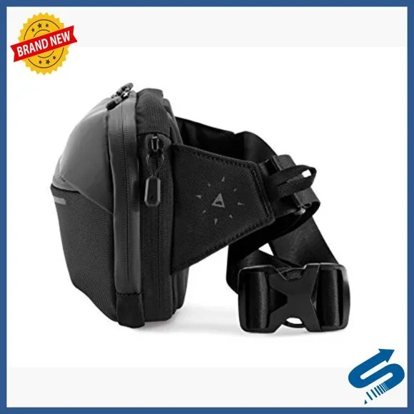 Slim Water Resistant Crossbody Sling Bag with Anti-Theft Design